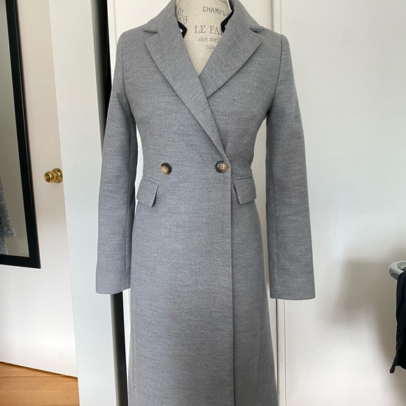 Topshop grey coat NWOT - Picture 1 of 7